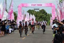 Le Minerale Dukung Balap Sepeda Internasional Tour of Kemala 2022 
