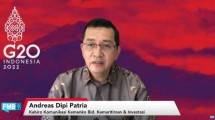 Andreas Patria, juru bicara Kementerian Koordinator Bidang Kemaritiman dan Investasi, dalam konferensi pers di Jakarta, 27 September 2022