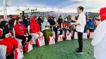 Presiden Jokowi Pastikan Penyaluran Bantuan Pemerintah di Kota Ternate Berjalan Lancar