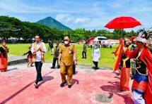 Presiden Jokowi Kunjungan Kerja ke Halmahera Barat