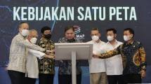 Hadiri Rakernas Kebijakan Satu Peta, Menteri PUPR Nyatakan Siap Akselerasi Pelaksanaan Kebijakan