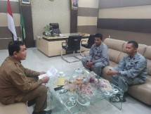 Bakamla Aceh Temui Badan Kesbangpol Aceh Bahas Isu Pengungsi Ilegal