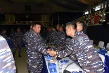 Wadan Korps Marinir Brigjen TNI (Mar) Endi Supardi Ikuti Penutupan Sidang Wanbangopstik LXXVII 