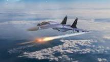 Ilustrasi pesawat tempur Sukhoi SU-35 (Foto Ist)