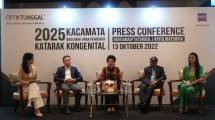 Optik Tunggal Berikan 2025 Kacamata Khusus untuk Anak-anak Penderita Katarak Kongenital