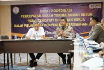 Penyerahan Rusun Polri 
