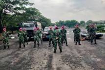 Tanggap Bencana Prajurit Menart 2 Marinir Laksanakan Apel Siaga