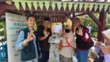 OK OCE Bantu Masyarakat Cipayung Lewat Bazaar Sembako Murah Dampak Harga Bahan Pokok Kian Naik