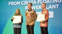 PLN dan Multi Bintang Indonesia Tandatangani Nota Kesepahaman Penggunaan PLTS Terapung Cirata
