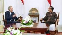 Presiden Jokowi dan Mantan PM InggrisTony Blair Bicarakan Seputar IKN