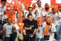 Menteri BUMN Erick Thohir dan Menteri Investasi/Kepala BKPM Bahlil Lahadalia 