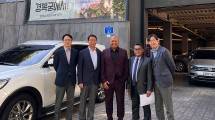 Direktur Utama PT Krakatau Sarana Properti Ridi Djajakusuma dan General Manager Industrial Estate PT. KSP Nur Wijayanto melakukan kunjungan kerja ke Korea Selatan