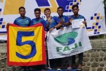 Atlet Dayung Yonif 5 Marinir Rebut Juara Pertama Kejurda Arung Jeram Jawa Timur