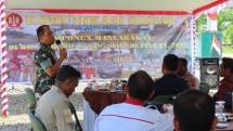 Koramil 1710-07 Mapurujaya Tingkatkan Komsos dengan Komponen Masyarakat 