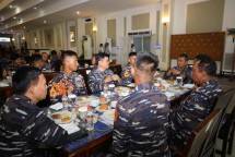 Dankormar Mayjen TNI (Mar) Widodo Dwi Purwanto Hadiri Wisuda Purna Tugas TNI