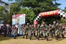 Dankormar Mayor Jenderal TNI (Mar) Widodo Dwi Purwanto Buka Ajang Bergengsi Lomba Peleton Petarung Pasmar 1