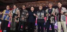 Tantowi Yahya, Candra Darusman, menteri Perhubungan Budi Karya Sumadi, Menteri BUMN, Erick Thohir, Menteri Perdagangan, Zulkifli Hasan, Kadri dan Triawan Munaf