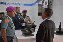 Pejabat Utama Korps Marinir Hadiri Indo Defence 2022