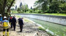 Lindungi Kawasan Candi Prambanan, Kementerian PUPR Bangun Groundsill Sungai Opak