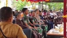 Danramil 1710-07 Mapurujaya Ikuti Kegiatan Doa Syukur Bersama dan Tatap Muka dengan Masyarakat