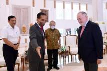 Presiden Jokowi Terima Presiden World Water Council