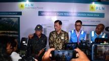 Menteri Basuki Dampingi Menko Luhut Resmikan PLTS Waduk Muara di Bali