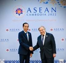 Presiden Jokowi Lakukan Pertemuan dengan Sekjen PBB Antonio Guterres