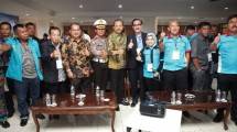 Sosialisasi pentingnya untuk tetap berkoperasi bagi pelaku usaha transportasi di era globalisasi di Hotel Bumi Wiyata Depok, Minggu (27/8/2017)