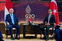 Presiden Jokowi dan Presiden Recep Erdogan dari Turki Lakukan Pertemuan