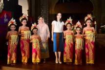 Ibu Iriana Jokowi Silatuhrahmi dengan Madam Kim Keon-hee dari Republik Korea