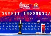 Hadiri B20 Summit, Presiden Jokowi Sampaikan Strategi Indonesia Hadapi Masalah Ekonomi Dunia