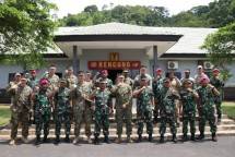 Dankormar Mayjen TNI (Mar) Widodo Dwi Purwanto Tintau Latgab Marinir TNI AL dan USMC