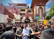 Presiden Jokowi Blusukan ke Pasar Badung Bali
