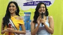 Puteri Indonesia Berbakat Angelia Rizky dan Mawar De Jongh 