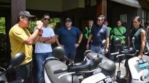 Andre Taulany dan Surya Insomnia Touring Motor Listrik Electrum