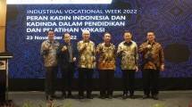 Diskusi &ldquo;Peran Kadin Indonesia - Kadinda dalam Pendidikan dan Pelatihan Vokasi&rdquo;.