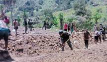 Satgas Yonif Mekanis 203 AK Manfaatkan Lahan Kosong Bersama Masyarakat Kampung Popome