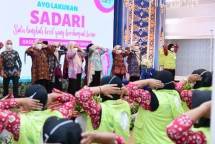 Ibu Iriana Jokowi dan OASE KIM Ajak Kader PKK dan Posyandu Sosialisasikan SADARI dan SADANIS