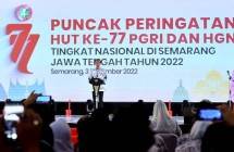 Pesan Presiden Jokowi kepada Para Guru di Semarang