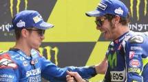 Maverick Vinales dan Valentino Rossi (Foto: AFP)