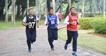 Prajurit Korps Marinir Binsik Lari Guna Meningkatkan Stamina Dan Kebugaran 