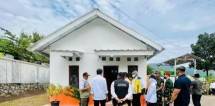 Presiden Jokowi Tinjau Rumah Contoh Tahan Gempa di Cianjur