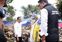 Presiden Jokowi dan Menteri PUPR dan Gubernur Jabar Ridwan Kamil