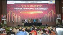 Kementerian PUPR Gelar Penandatanganan Nota Kesepakatan dengan Penerima Bantuan Rusun
