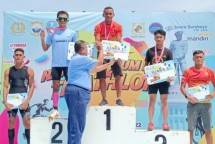 Atlet Yonzeni 2 Mar Raih Medali dalam Gelaran Navy Triathlon 2022