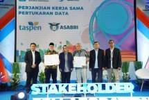 Perjanjian kerjasama pertukaran data Taspen dan Asabri