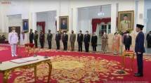 Presiden Jokowi Lantik Laksamana TNI Yudo Margono sebagai Panglima TNI