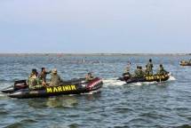 Prajurit Petarung Brigif 1 Marinir Laksanakan Materi Long Range Navigation