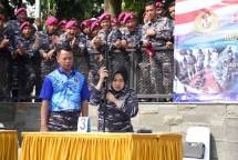 Kowal Korps Marinir Raih Emas Dalam Perlombaan Rangkaian HUT Kowal Ke 60 