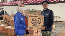 Uni-Charm Indonesia Salurkan Donasi untuk Korban Gempa Cianjur